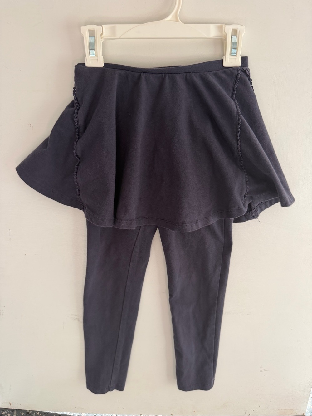 Peek Navy Blue Girls Skirted Leggings